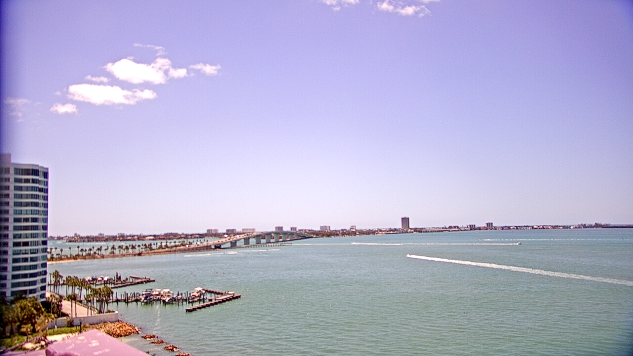 Thumbnail for current weather camera view from Van Wezel Performing Arts Hall in Sarasota, Florida