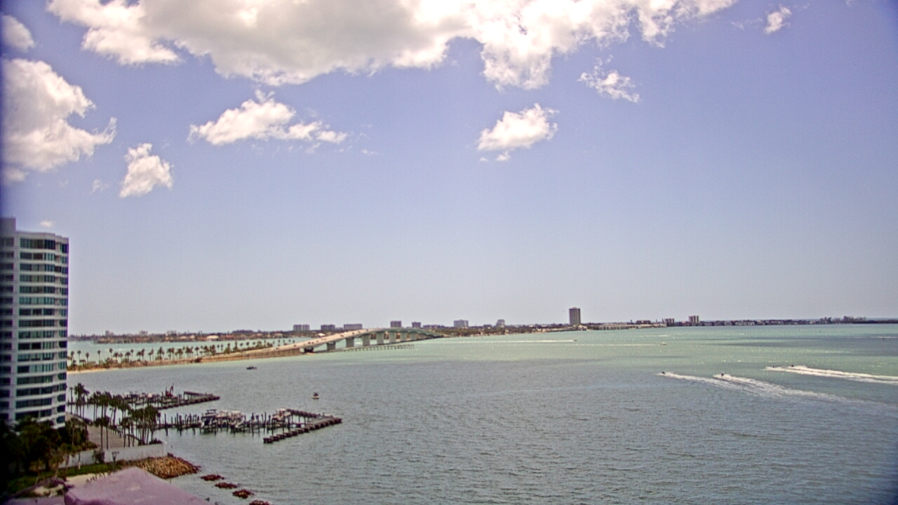 Thumbnail for current weather camera view from Van Wezel Performing Arts Hall in Sarasota, Florida