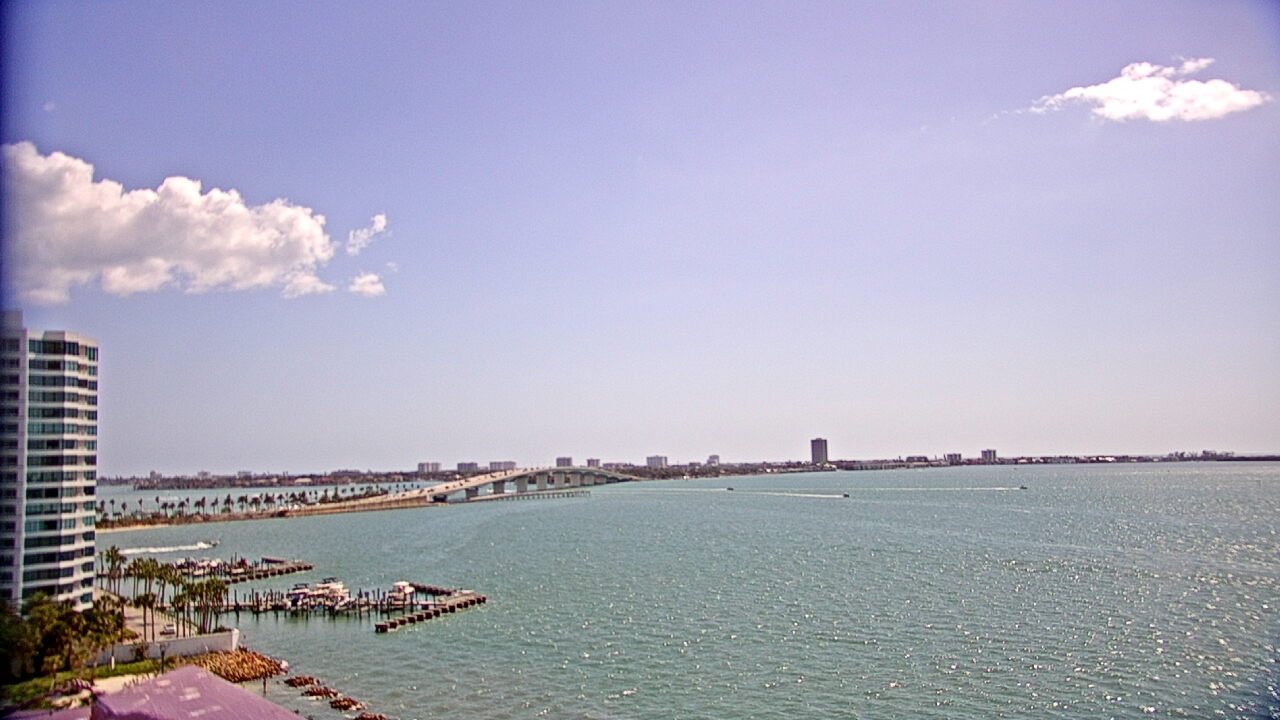 Thumbnail for current weather camera view from Van Wezel Performing Arts Hall in Sarasota, Florida