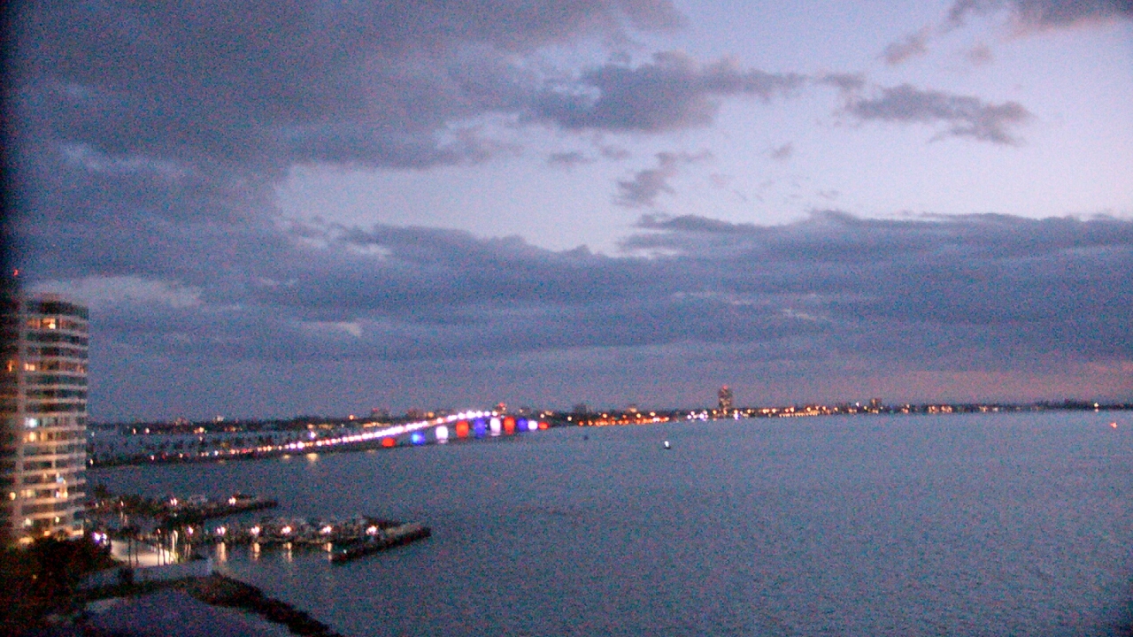 Thumbnail for current weather camera view from Van Wezel Performing Arts Hall in Sarasota, Florida