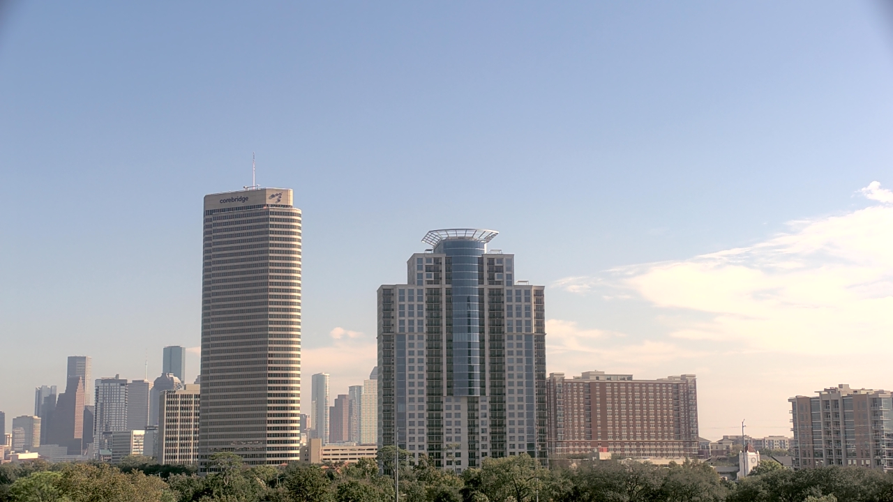 Thumbnail for current weather camera view from St Thomas High School in Houston, Texas