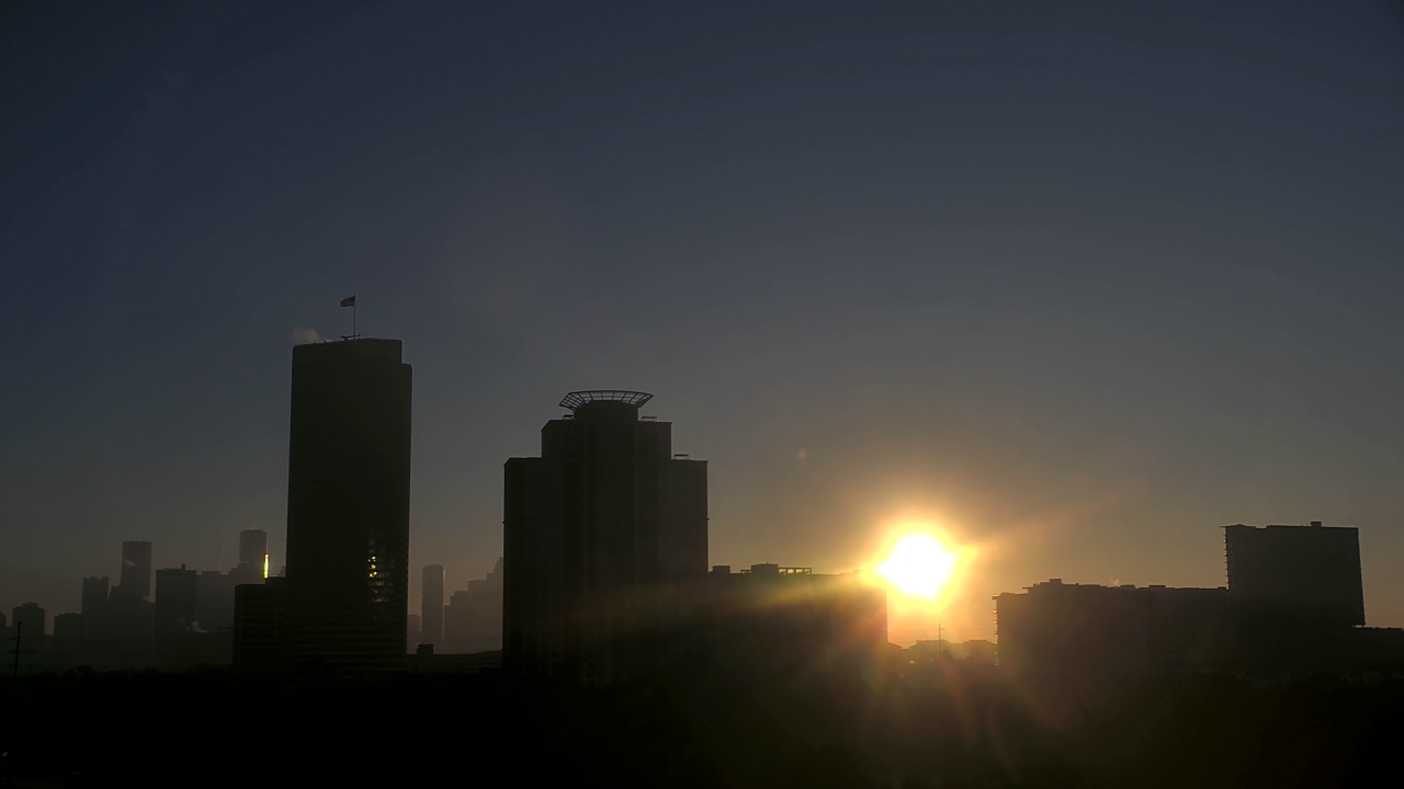 Thumbnail for current weather camera view from St Thomas High School in Houston, Texas