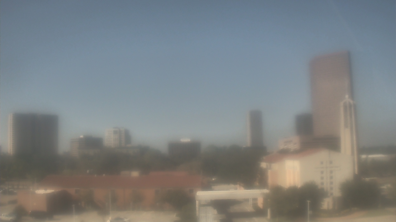 Thumbnail for current weather camera view from St Michael Catholic School in Houston, Texas