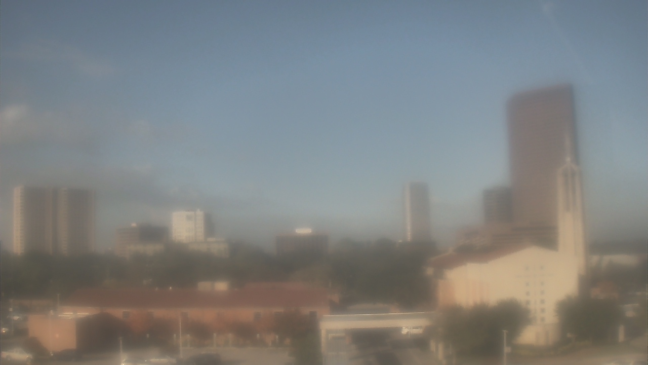 Thumbnail for current weather camera view from St Michael Catholic School in Houston, Texas