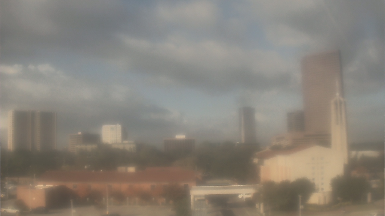 Thumbnail for current weather camera view from St Michael Catholic School in Houston, Texas