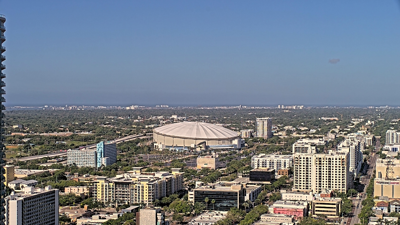 Thumbnail for current weather camera view from Greystar in St. Petersburg, Florida