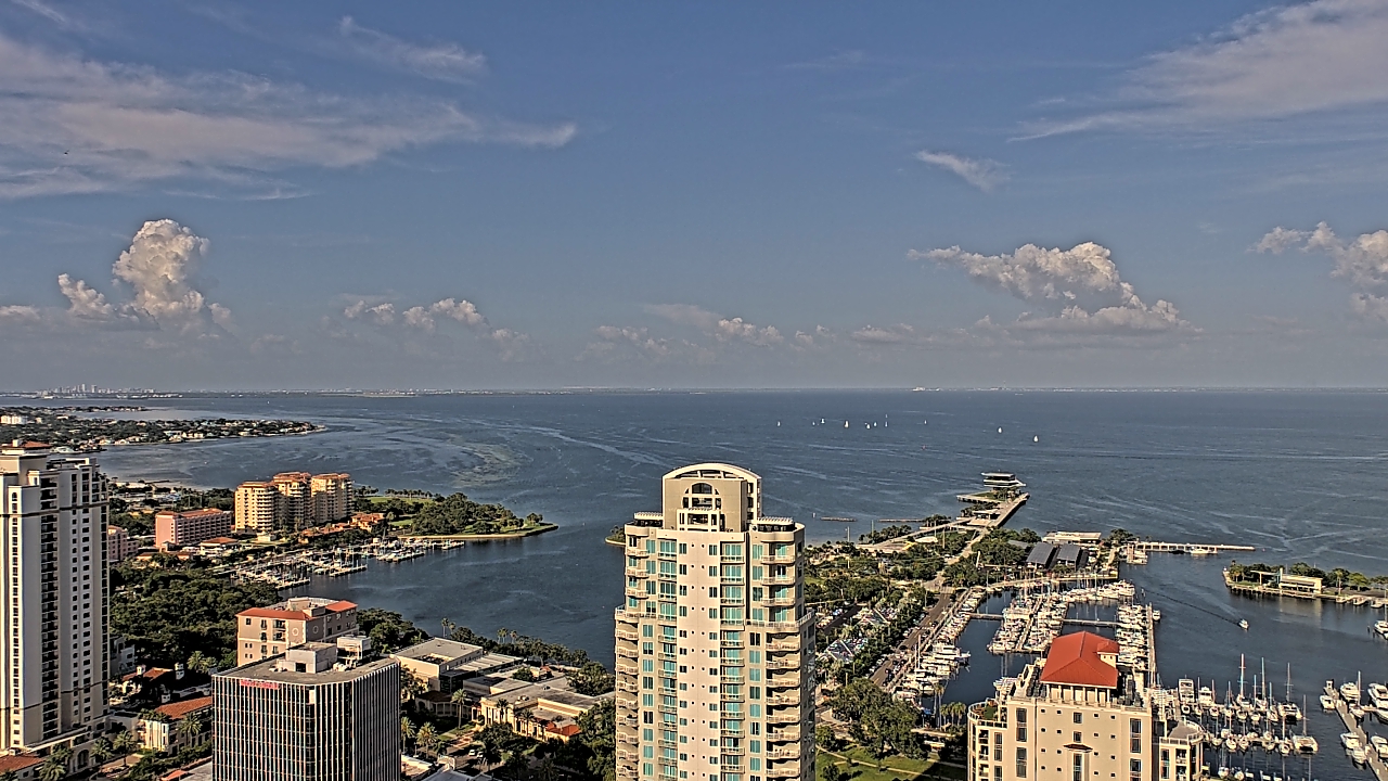 Thumbnail for current weather camera view from Greystar East in St. Petersburg, Florida