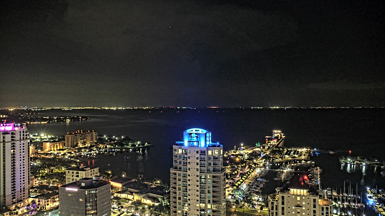 Thumbnail for current weather camera view from Greystar East in St. Petersburg, Florida