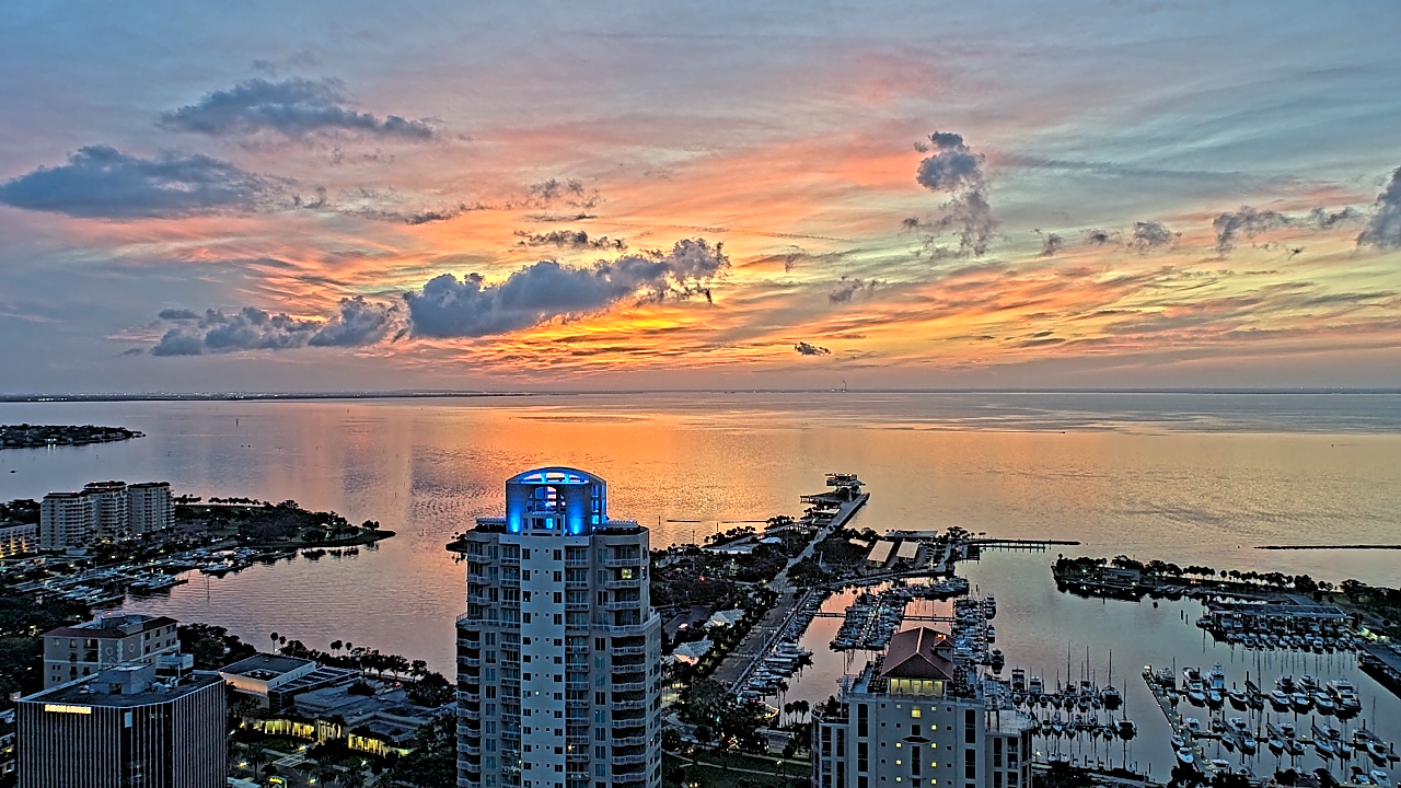 Thumbnail for current weather camera view from Greystar East in St. Petersburg, Florida