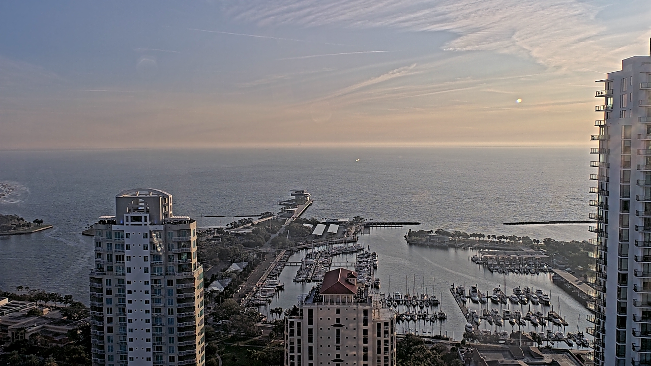 Thumbnail for current weather camera view from Greystar East in St. Petersburg, Florida
