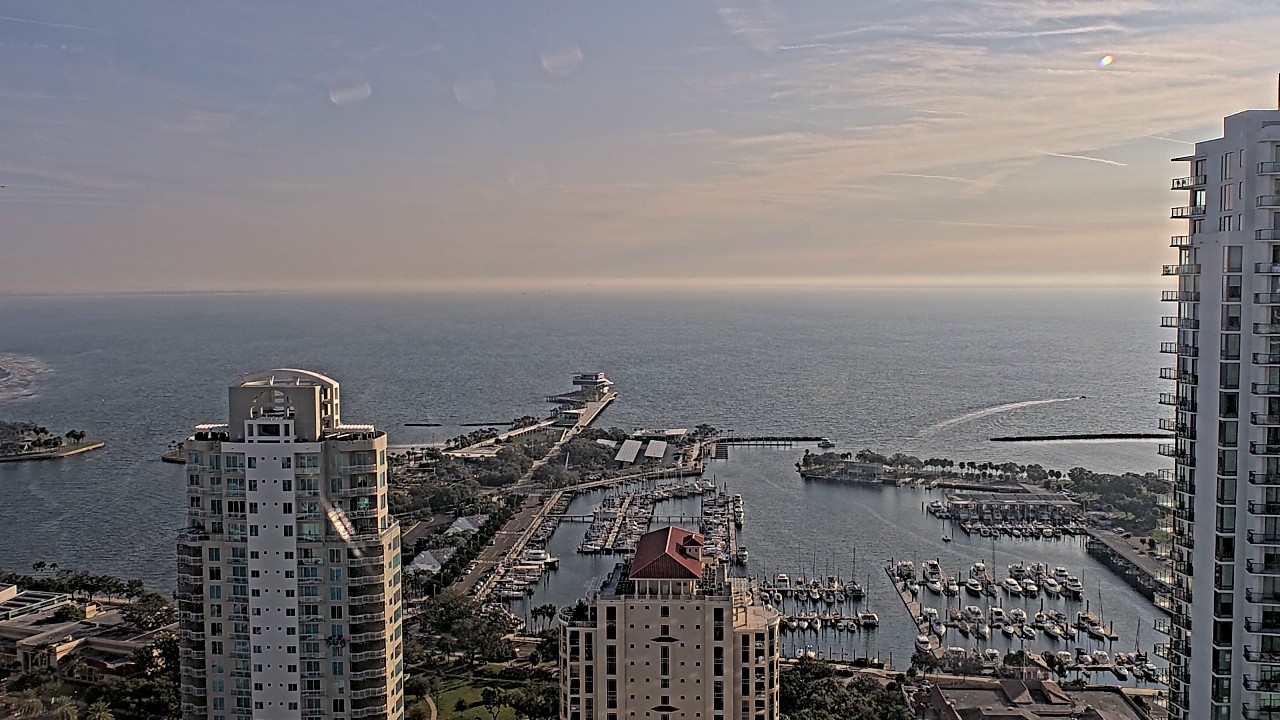 Thumbnail for current weather camera view from Greystar East in St. Petersburg, Florida