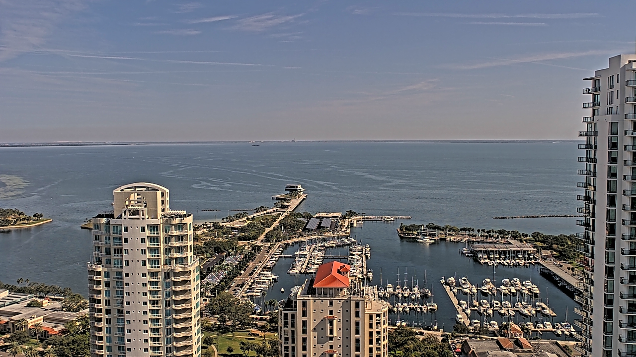 Thumbnail for current weather camera view from Greystar East in St. Petersburg, Florida