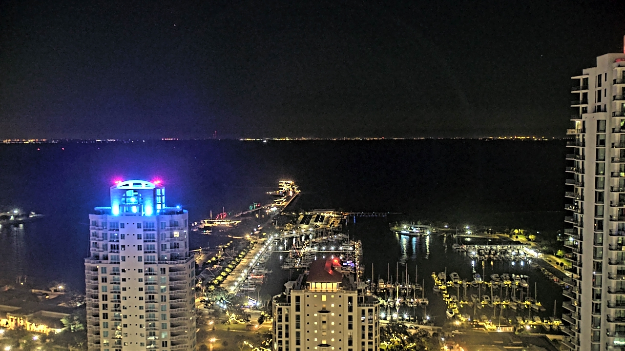 Thumbnail for current weather camera view from Greystar East in St. Petersburg, Florida