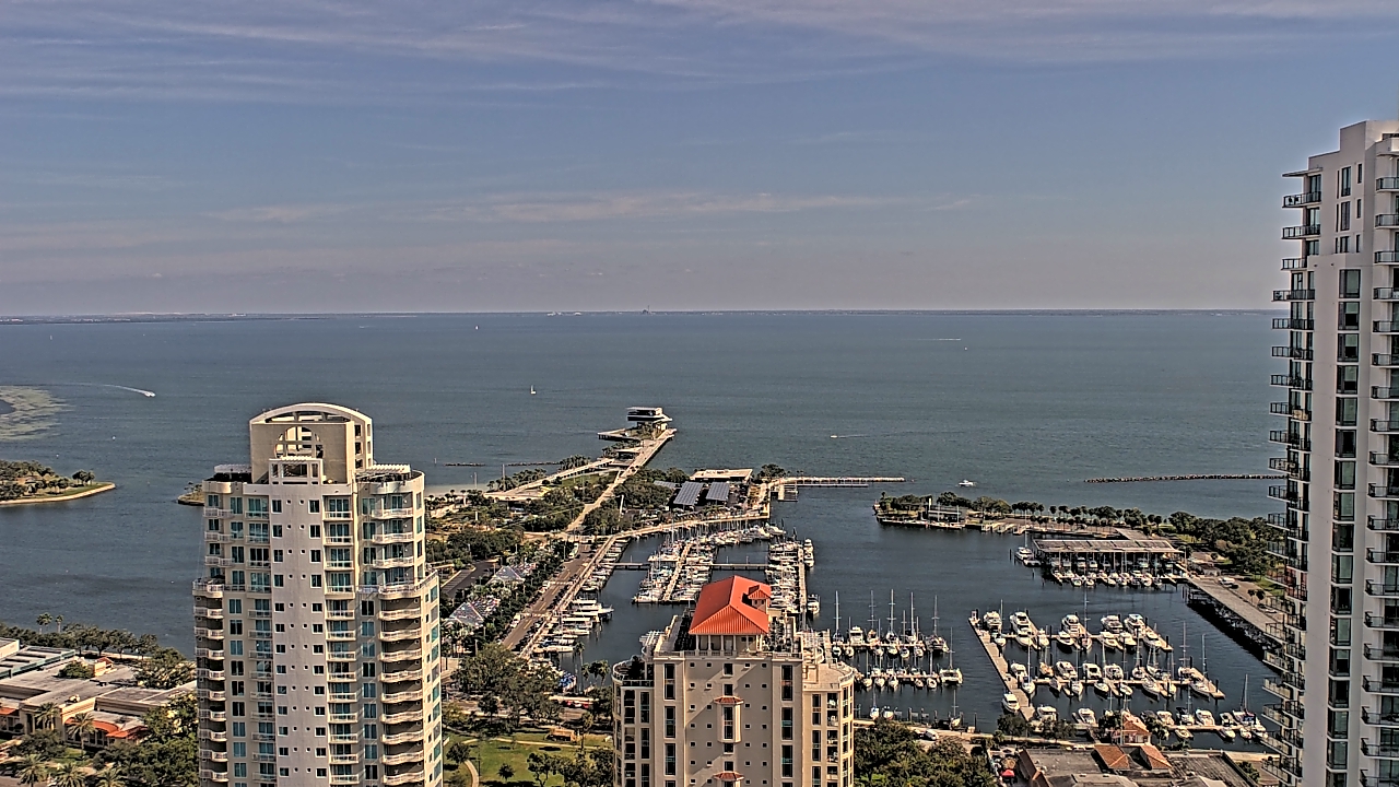 Thumbnail for current weather camera view from Greystar East in St. Petersburg, Florida