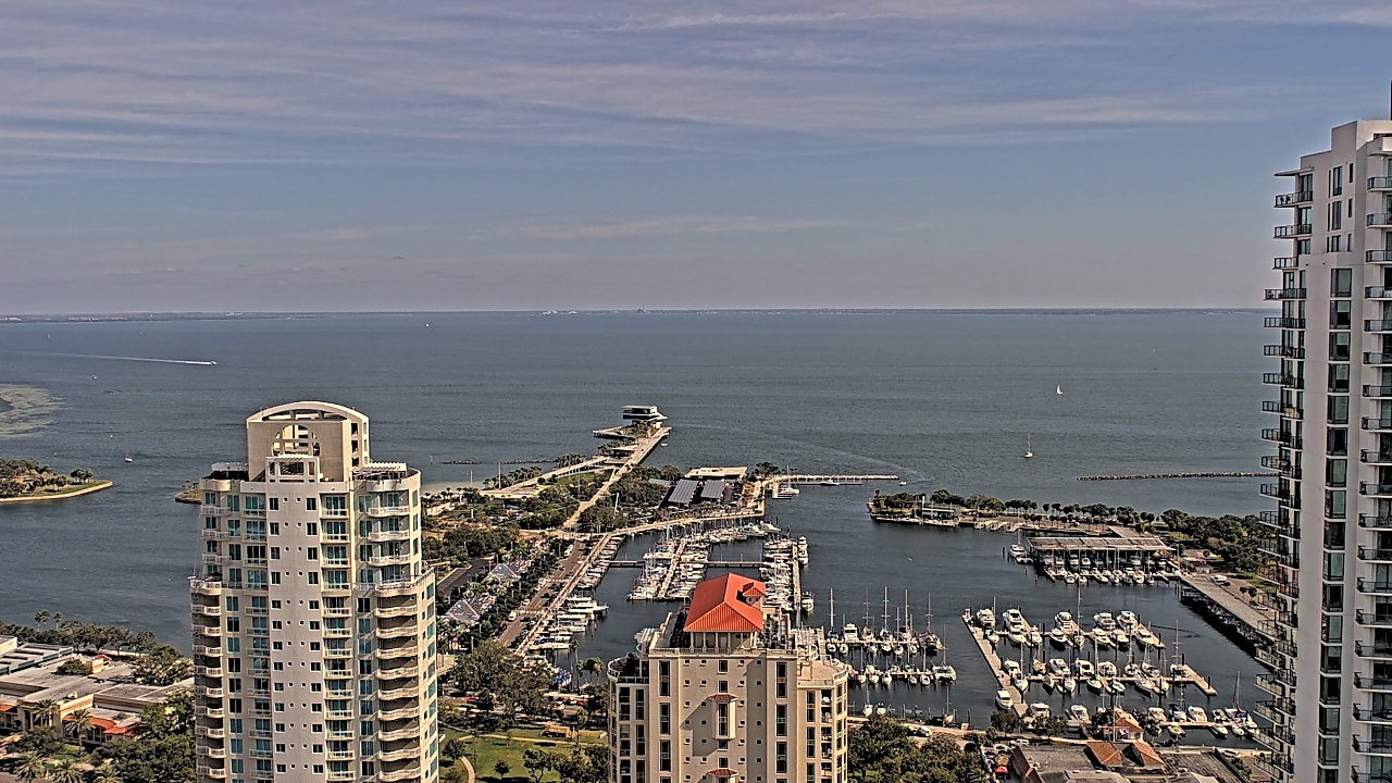 Thumbnail for current weather camera view from Greystar East in St. Petersburg, Florida