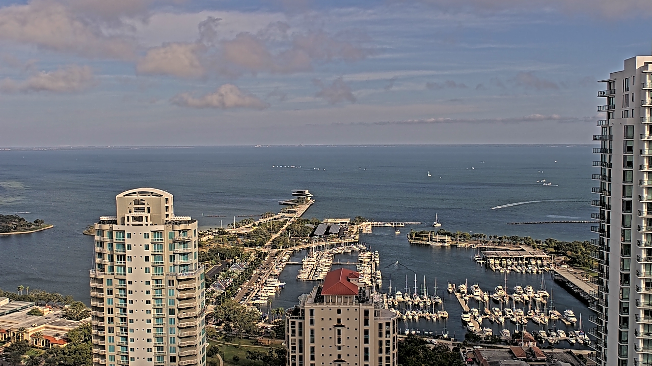 Thumbnail for current weather camera view from Greystar East in St. Petersburg, Florida