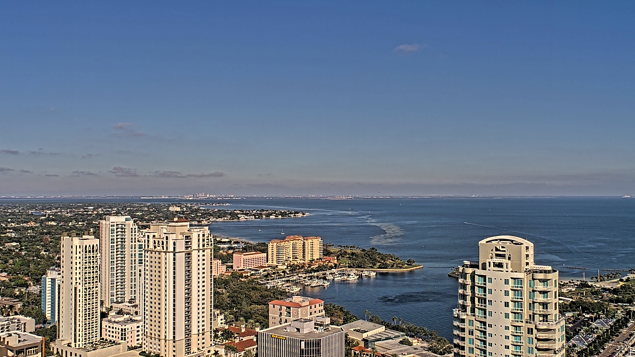 Thumbnail for current weather camera view from Greystar East in St. Petersburg, Florida