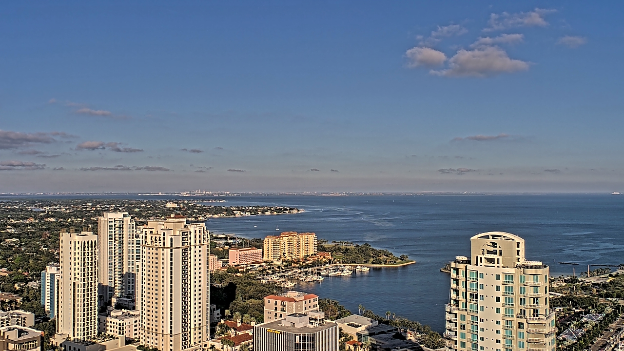 Thumbnail for current weather camera view from Greystar East in St. Petersburg, Florida