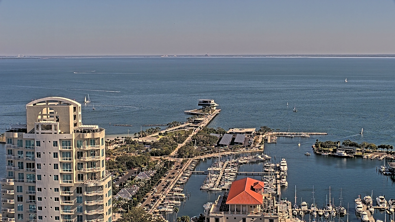 Thumbnail for current weather camera view from Greystar East in St. Petersburg, Florida