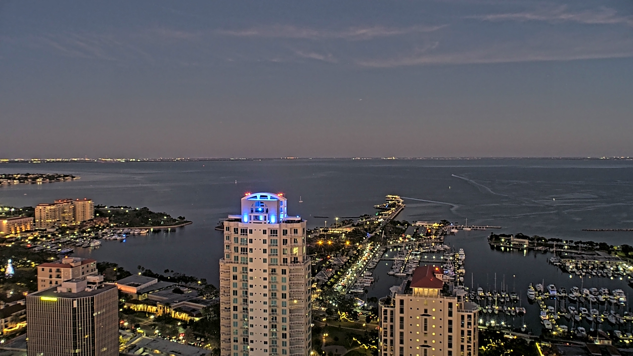 Thumbnail for current weather camera view from Greystar East in St. Petersburg, Florida