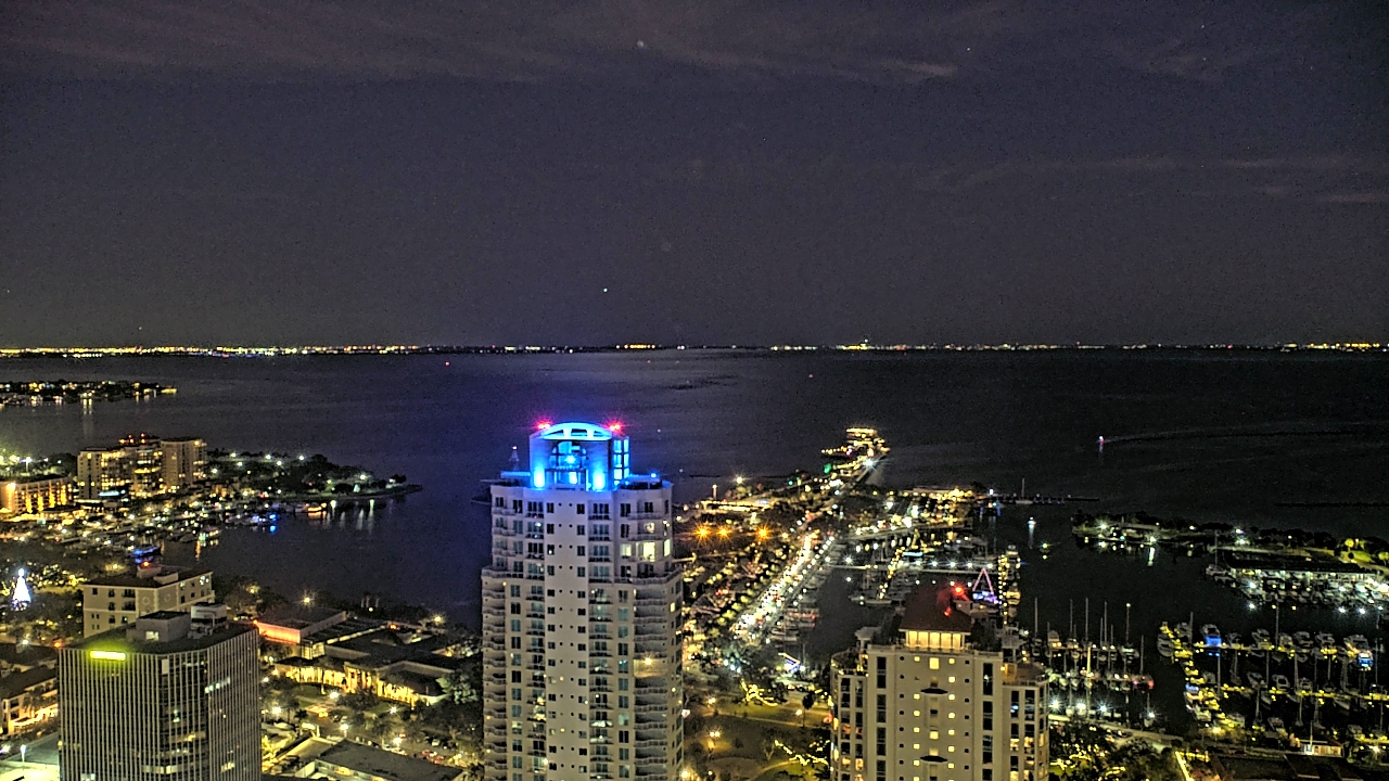 Thumbnail for current weather camera view from Greystar East in St. Petersburg, Florida