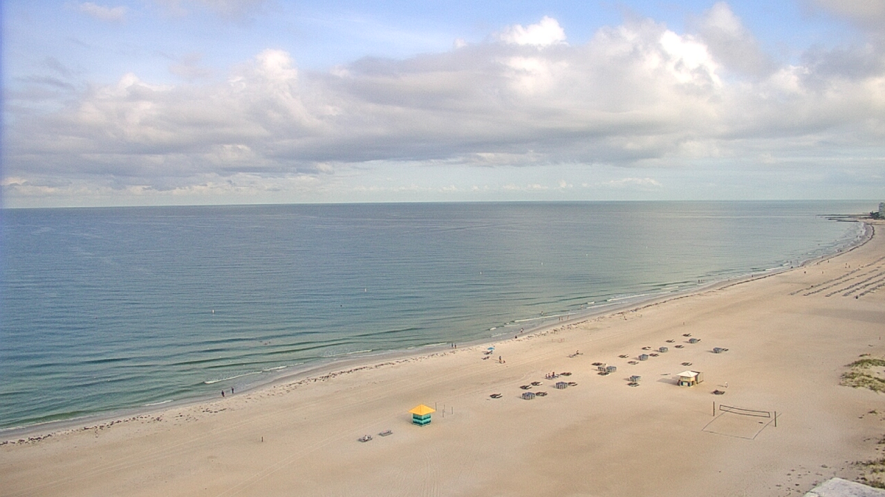 Thumbnail for current weather camera view from Bellwether Beach Resort in St. Pete Beach, Florida