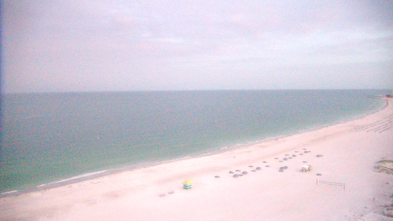 Thumbnail for current weather camera view from Bellwether Beach Resort in St. Pete Beach, Florida