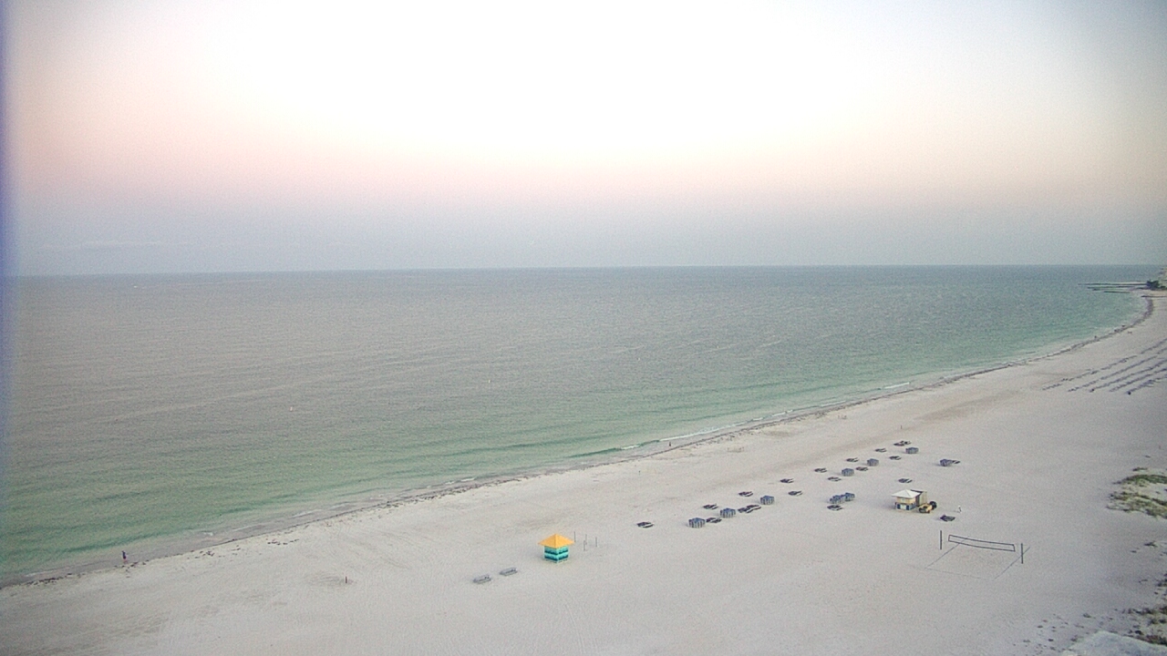 Thumbnail for current weather camera view from Bellwether Beach Resort in St. Pete Beach, Florida