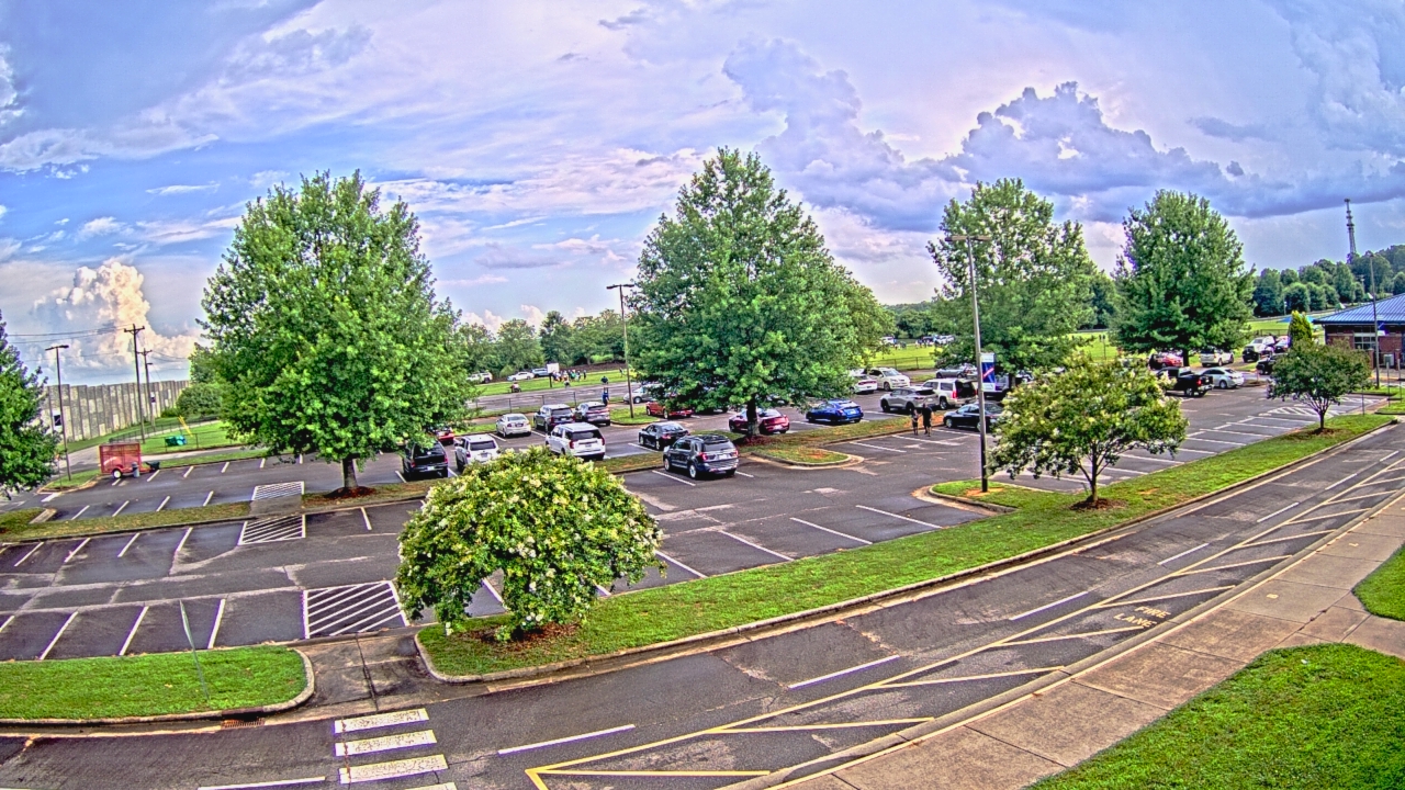 Thumbnail for current weather camera view from Cloverleaf ES in Statesville, North Carolina