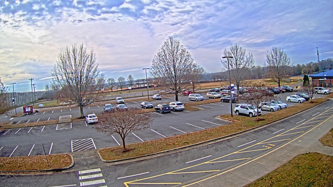 Thumbnail for current weather camera view from Cloverleaf ES in Statesville, North Carolina