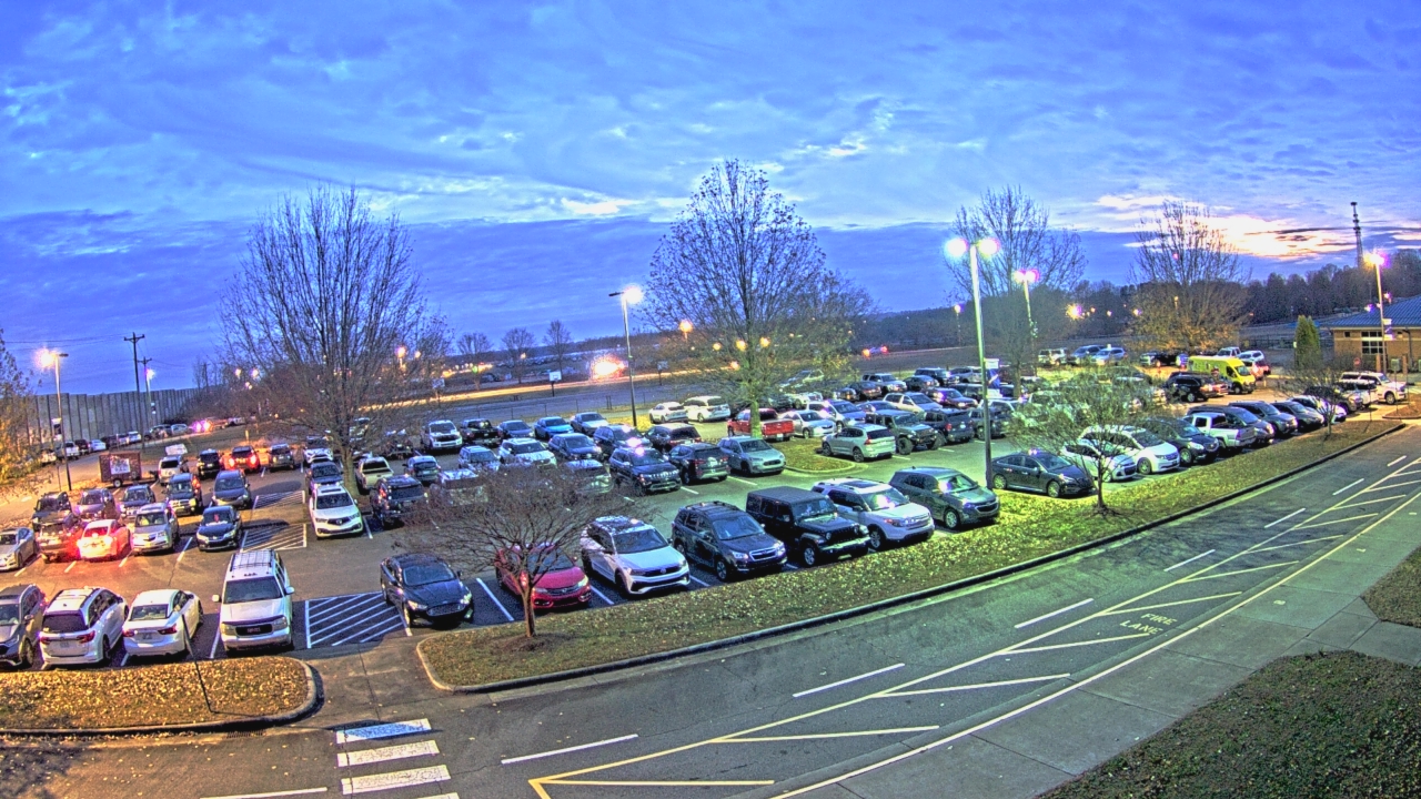 Thumbnail for current weather camera view from Cloverleaf ES in Statesville, North Carolina