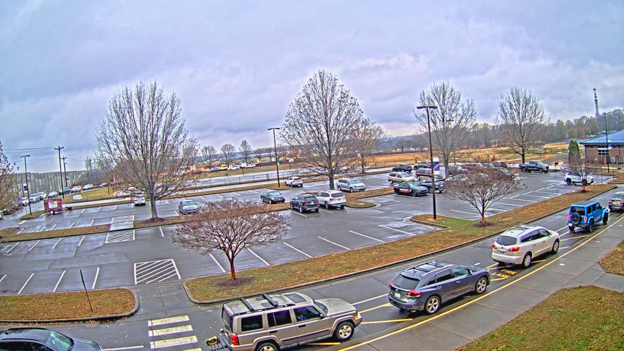 Thumbnail for current weather camera view from Cloverleaf ES in Statesville, North Carolina