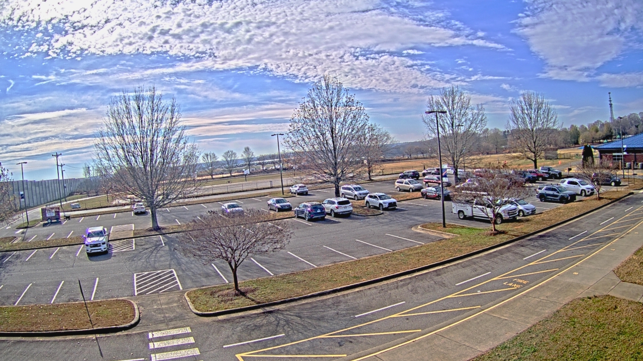 Thumbnail for current weather camera view from Cloverleaf ES in Statesville, North Carolina