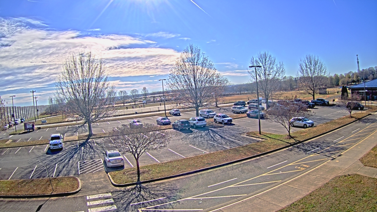 Thumbnail for current weather camera view from Cloverleaf ES in Statesville, North Carolina