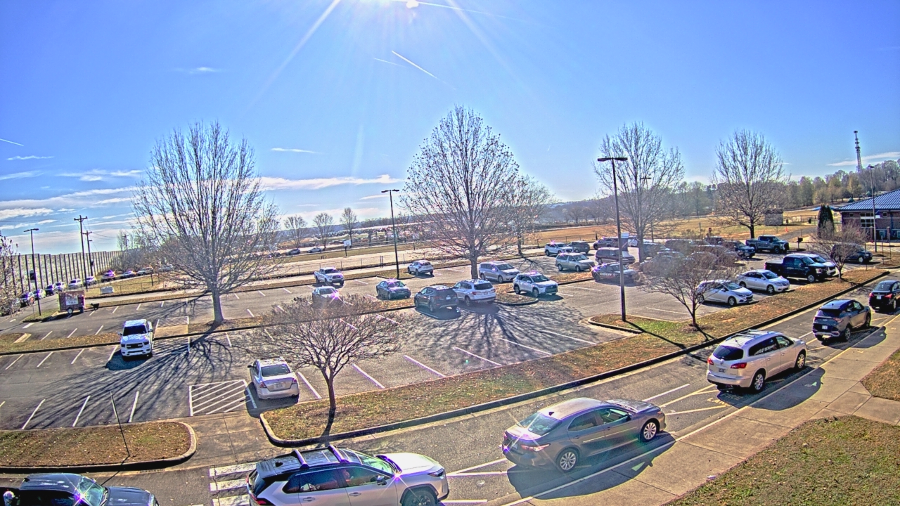 Thumbnail for current weather camera view from Cloverleaf ES in Statesville, North Carolina