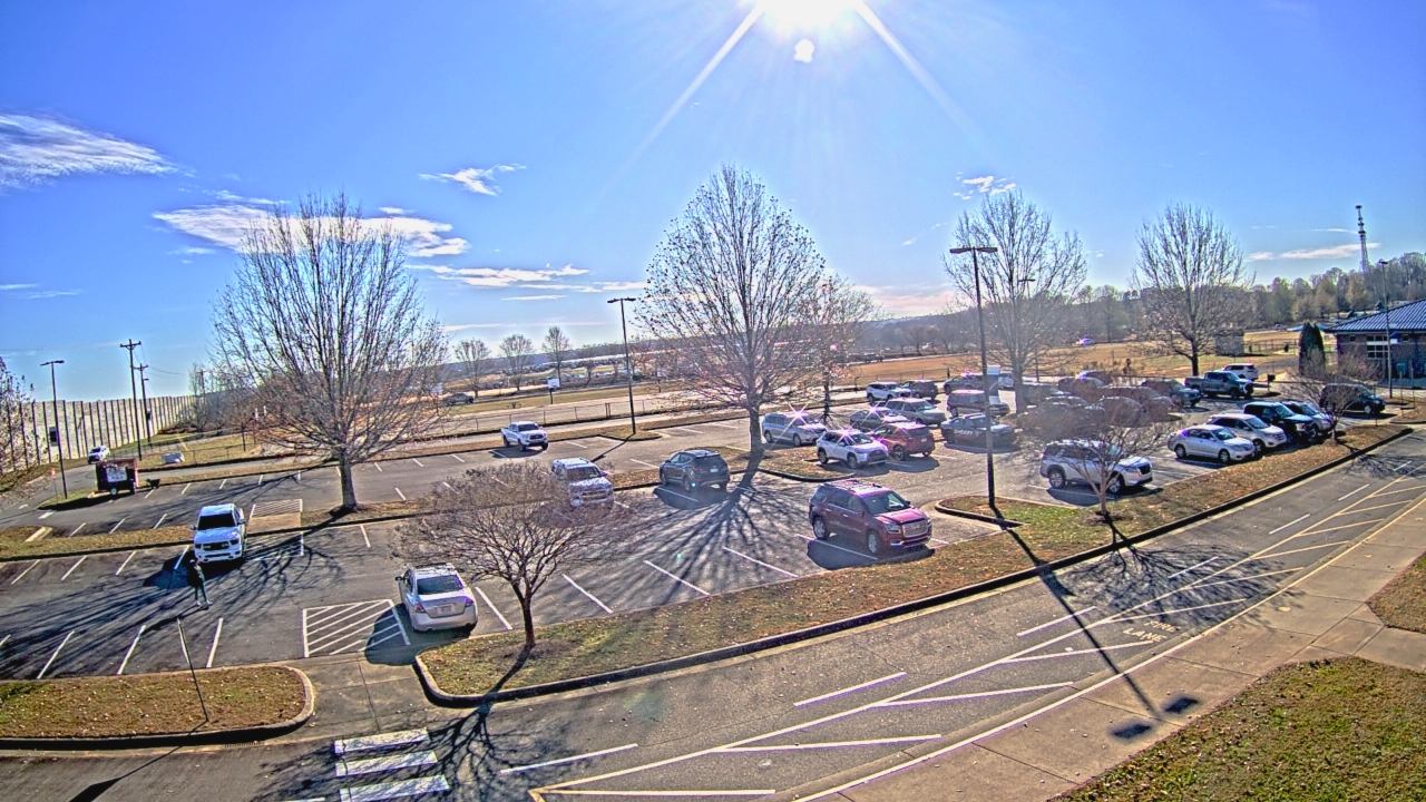 Thumbnail for current weather camera view from Cloverleaf ES in Statesville, North Carolina