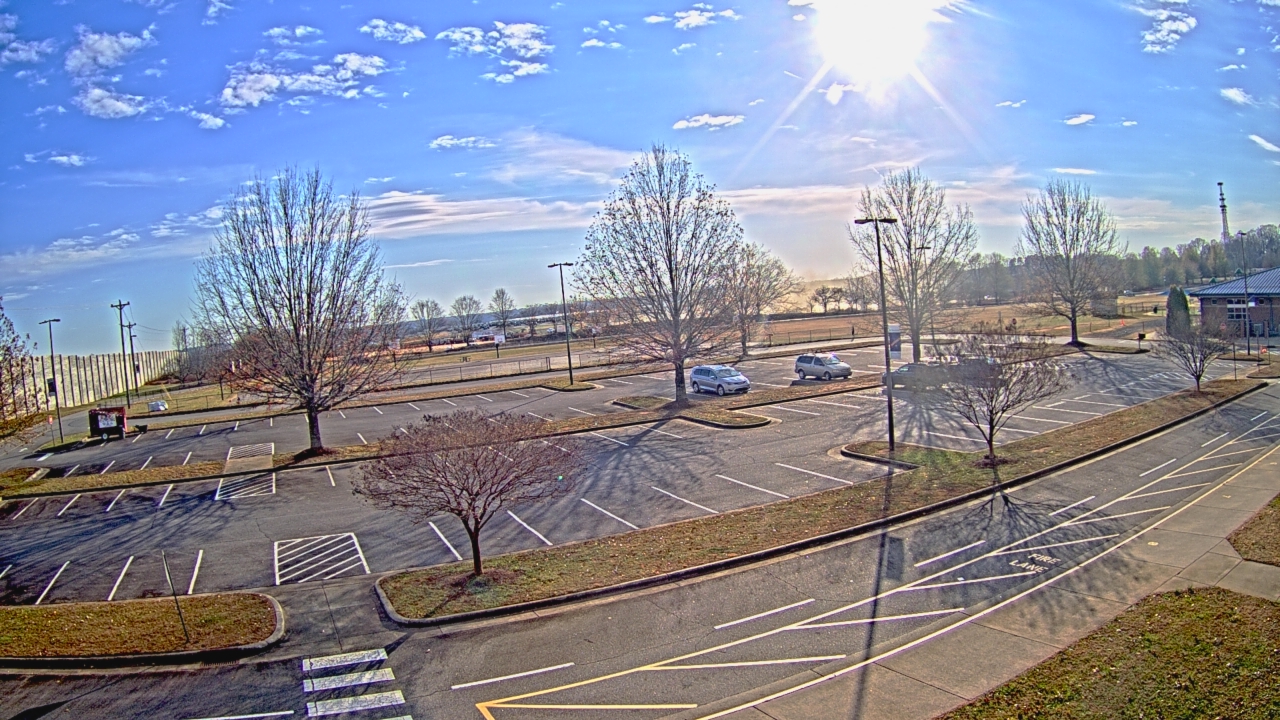 Thumbnail for current weather camera view from Cloverleaf ES in Statesville, North Carolina