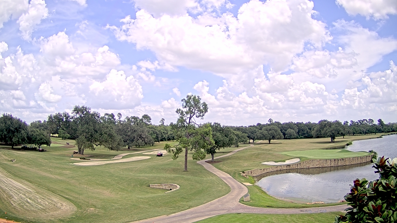 Thumbnail for current weather camera view from The Clubs at Houston Oaks in Hockley, Texas