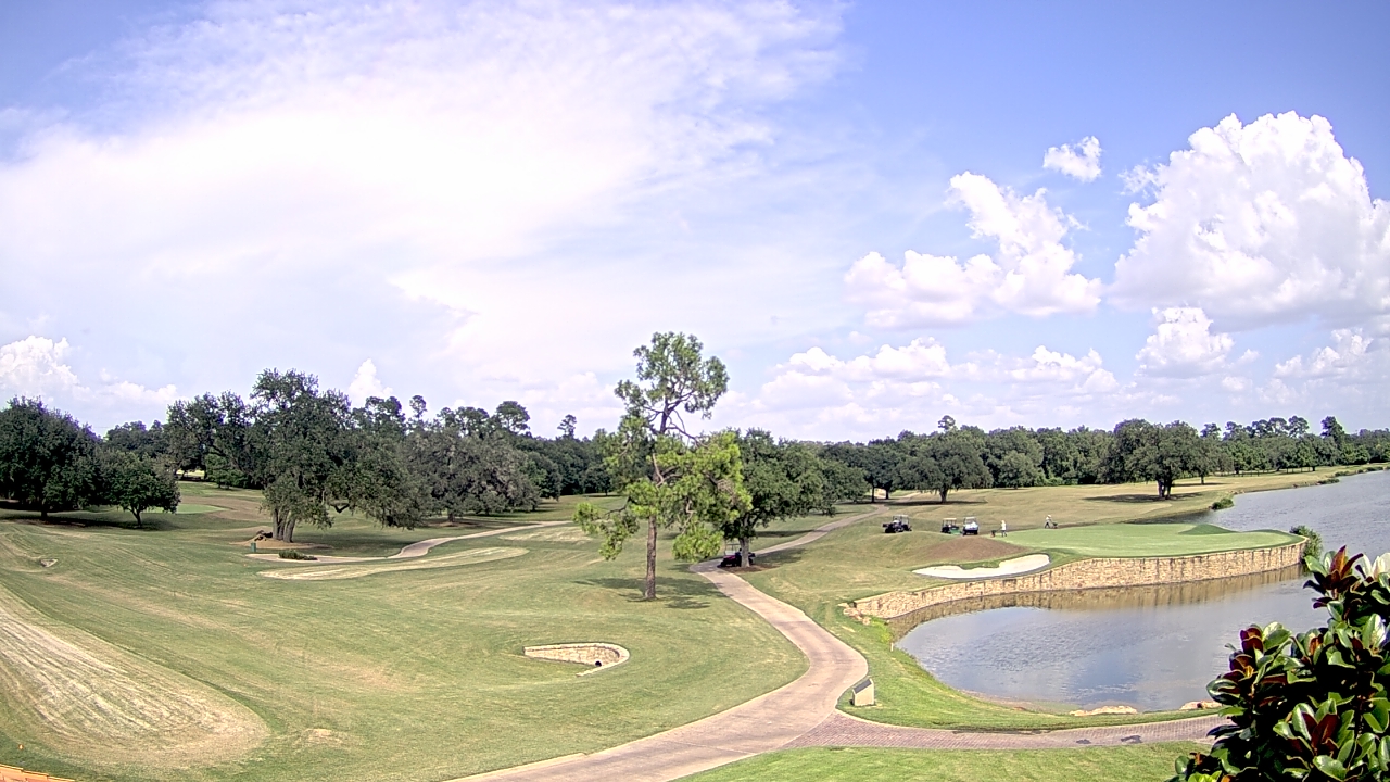 Thumbnail for current weather camera view from The Clubs at Houston Oaks in Hockley, Texas