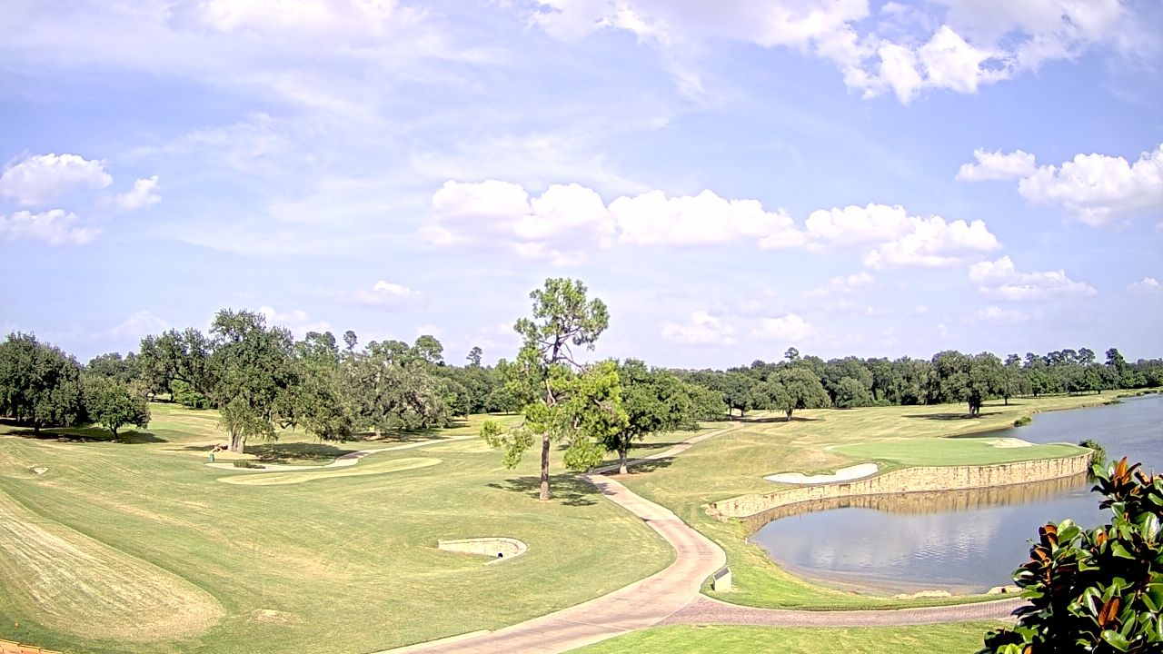 Thumbnail for current weather camera view from The Clubs at Houston Oaks in Hockley, Texas