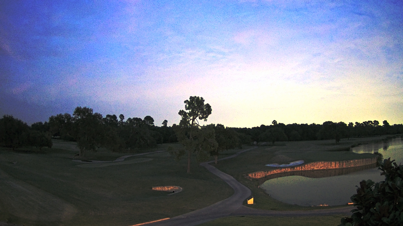 Thumbnail for current weather camera view from The Clubs at Houston Oaks in Hockley, Texas