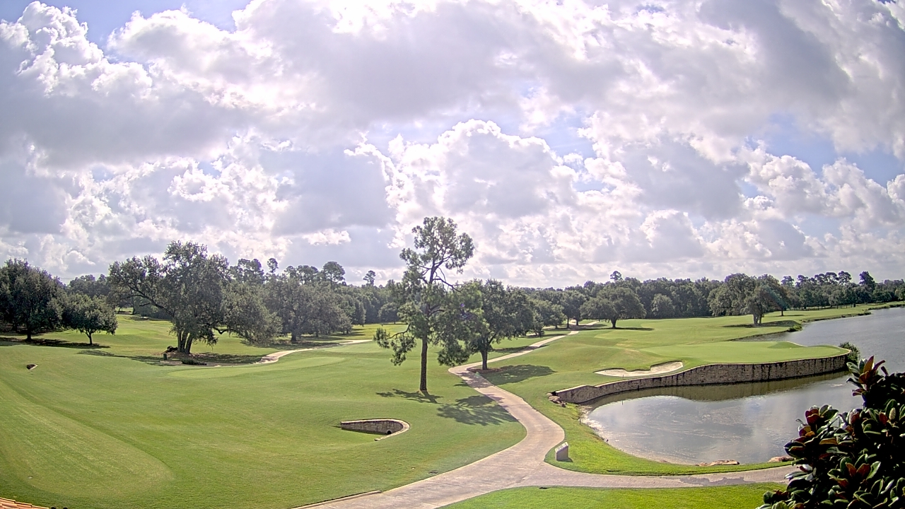 Thumbnail for current weather camera view from The Clubs at Houston Oaks in Hockley, Texas
