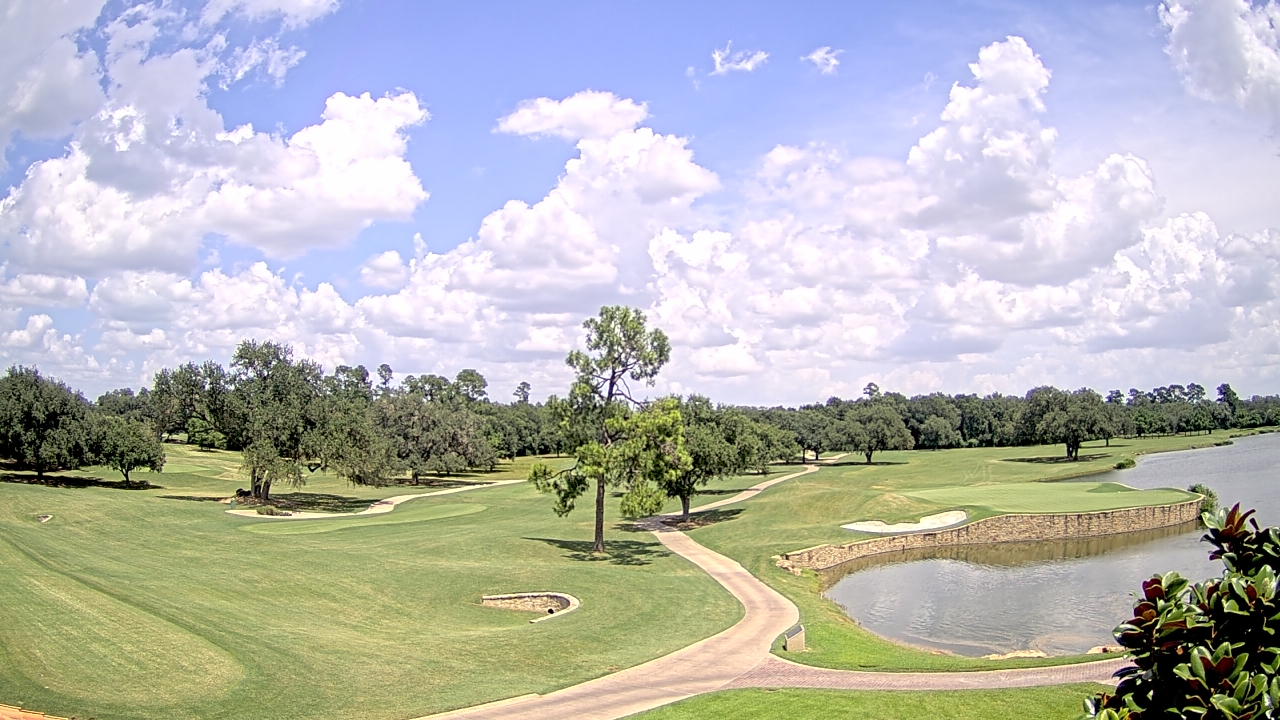 Thumbnail for current weather camera view from The Clubs at Houston Oaks in Hockley, Texas