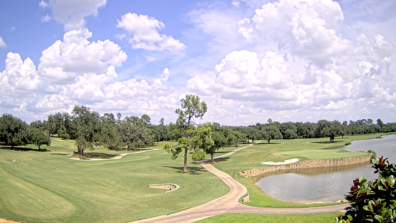 Thumbnail for current weather camera view from The Clubs at Houston Oaks in Hockley, Texas