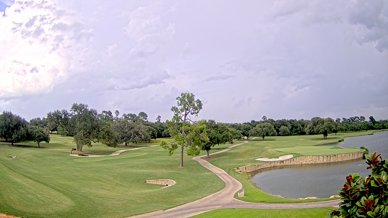 Thumbnail for current weather camera view from The Clubs at Houston Oaks in Hockley, Texas