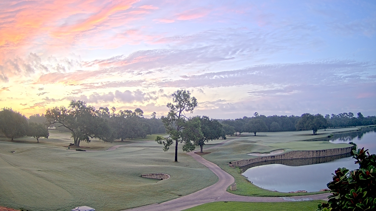 Thumbnail for current weather camera view from The Clubs at Houston Oaks in Hockley, Texas