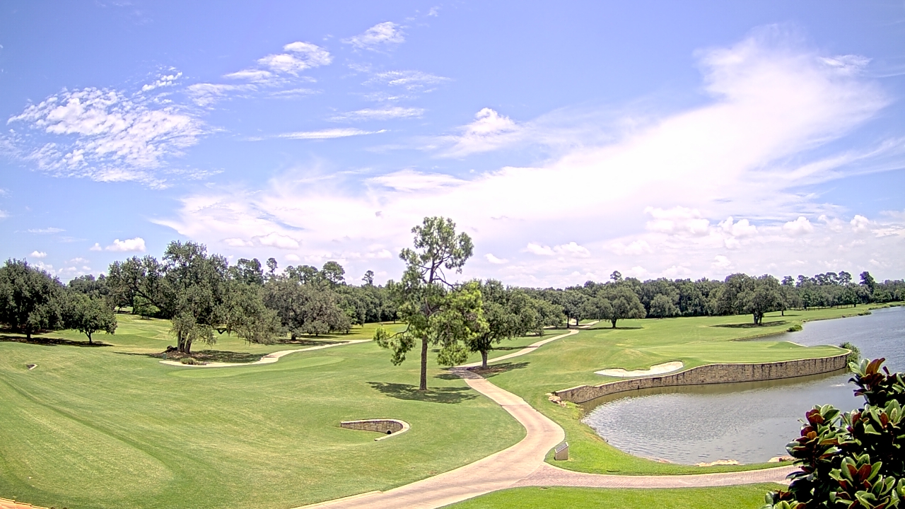 Thumbnail for current weather camera view from The Clubs at Houston Oaks in Hockley, Texas