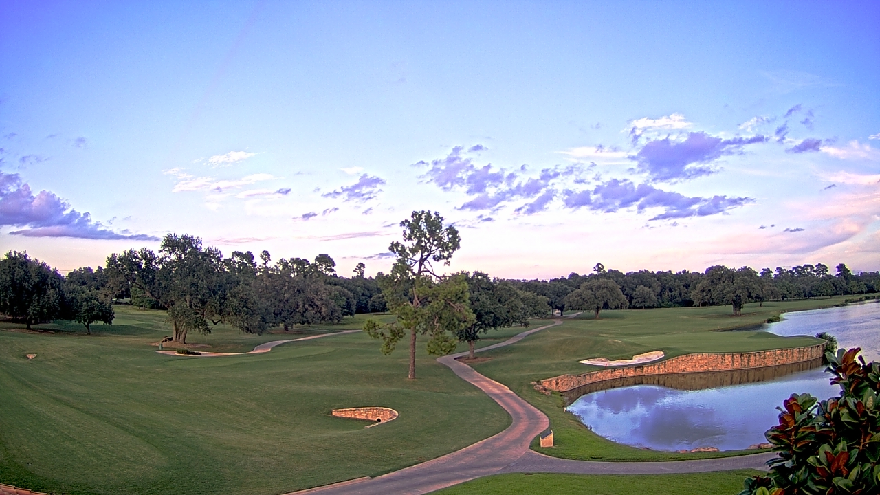 Thumbnail for current weather camera view from The Clubs at Houston Oaks in Hockley, Texas