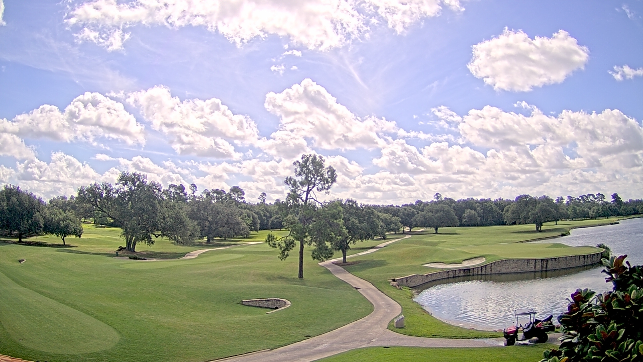 Thumbnail for current weather camera view from The Clubs at Houston Oaks in Hockley, Texas