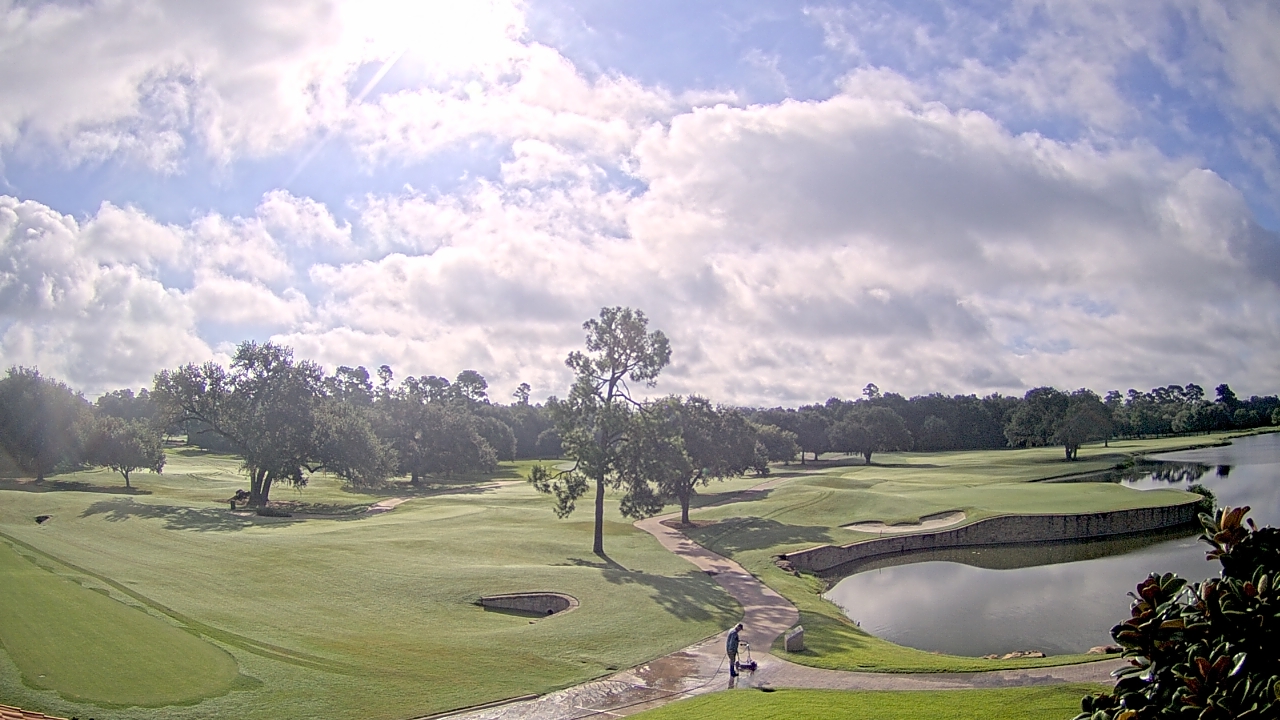Thumbnail for current weather camera view from The Clubs at Houston Oaks in Hockley, Texas